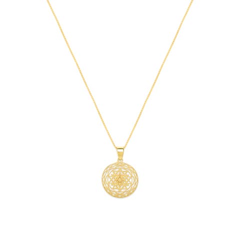 Sri Yantra Supreme Manifestor Necklace