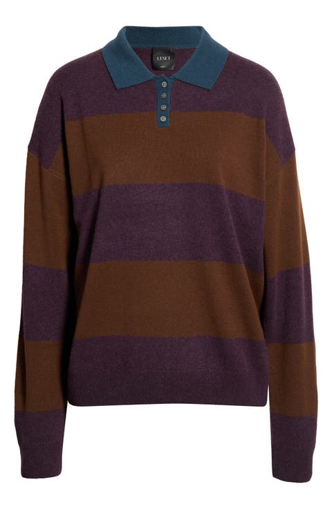 Zoe Rugby Polo Sweater