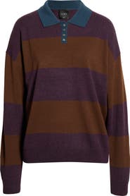 LESET Zoe Rugby Polo Sweater