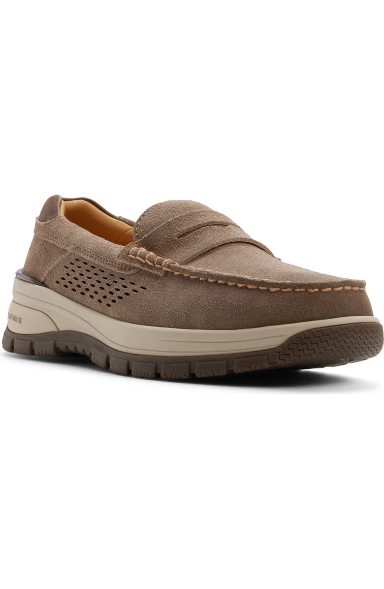 Sperry Gold Cup Billfish Penny Loafer, Main, color, Taupe