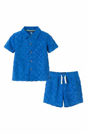 Andy & Evan Kids' Camp Shirt & Shorts Set