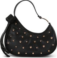 Jewel Badgley Mischka Arabella Studded and Bow Shoulder Clutch