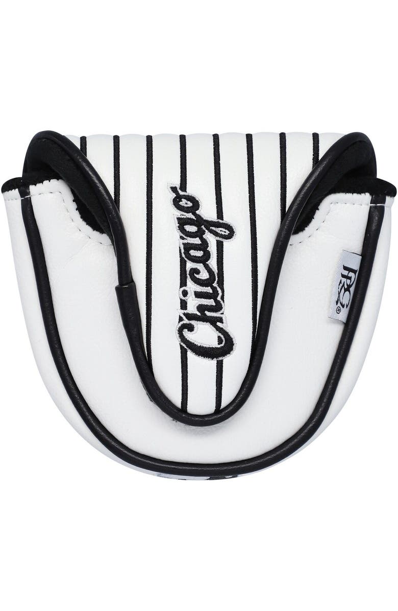 PRG AMERICAS Chicago White Sox Track Mallet Putter Cover, Alternate, color, White