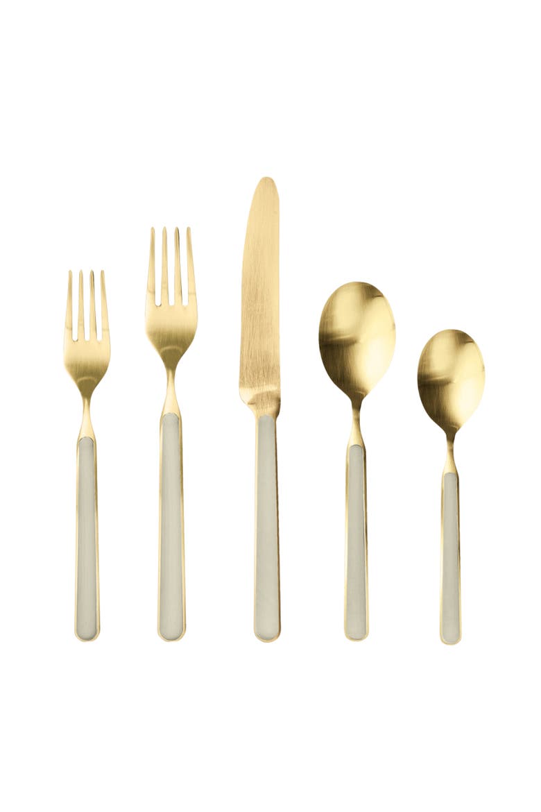 Fantasia Flatware  Set - 5 Pieces, Main, color, Turtle Dove