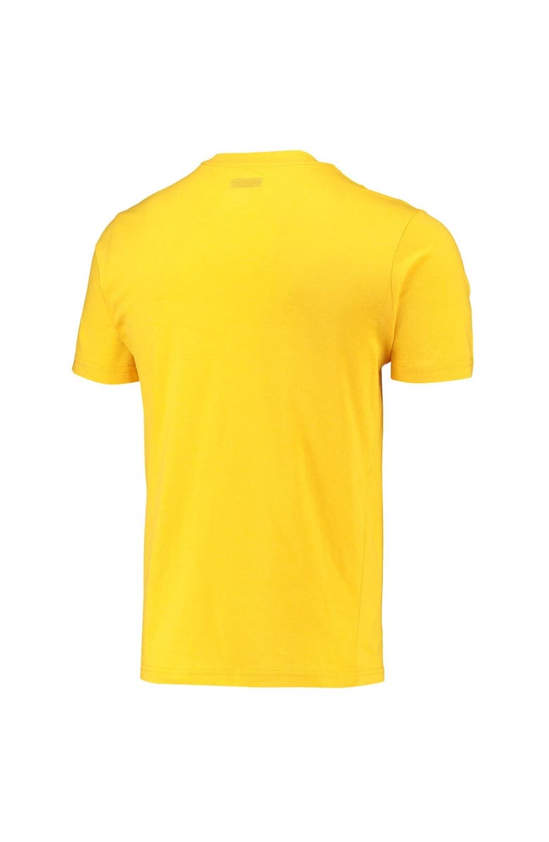 CONCEPTS SPORT Men's Concepts Sport Gold/Charcoal Pittsburgh Steelers Meter T-Shirt & Shorts Set, Alternate, color,