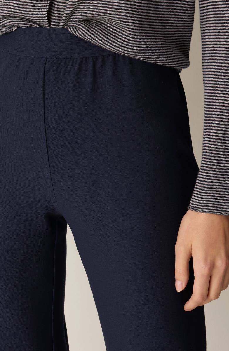 Eileen Fisher Ankle Kick Pants, Alternate, color, Ink