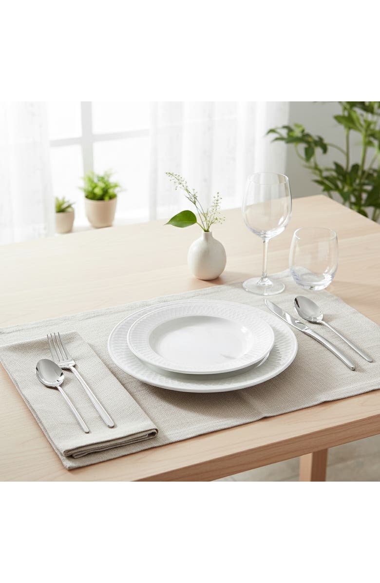 Mepra Mosella Flatware Set - 24 Pieces, Alternate, color, Silver