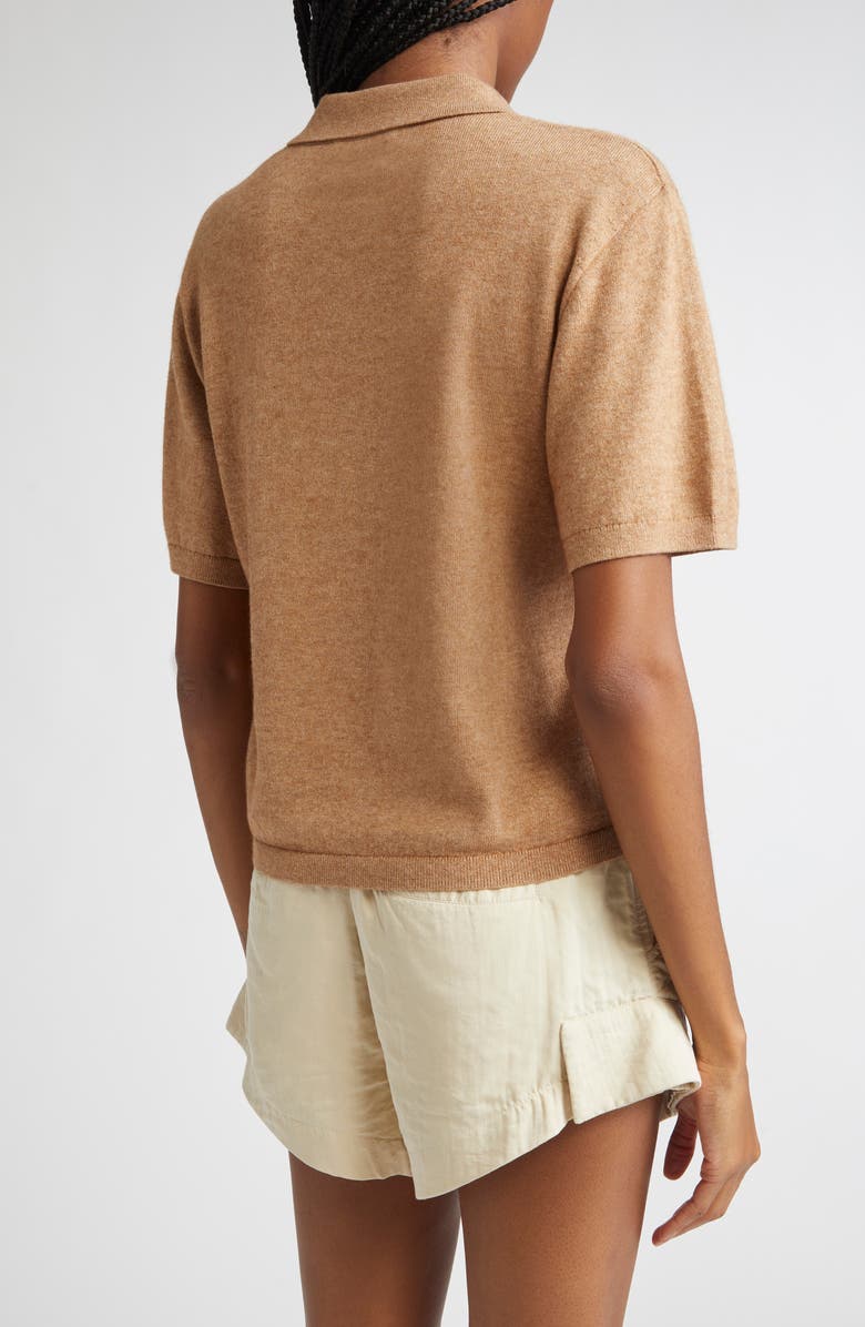 Isabel Marant Étoile Althea Cotton & Wool Sweater, Alternate, color, Camel/ Granita