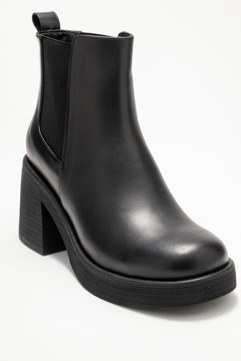 Lysa Leather Platform Boot