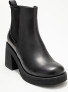Forever & Always Shoes Lysa Leather Platform Boot