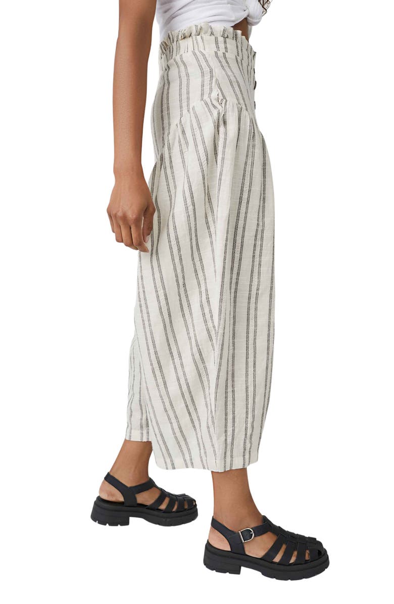Free People free-est Poppy Stripe Wide Leg Pants, Alternate, color, 