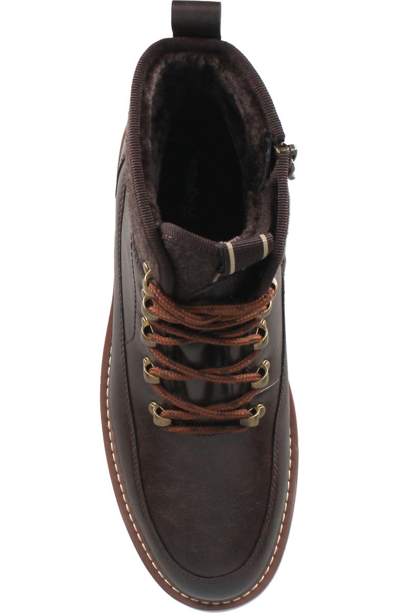 AQUATHERM BY SANTANA CANADA Teton Waterproof Faux Fur Lined Commuter Boot, Alternate, color, Dark Brown