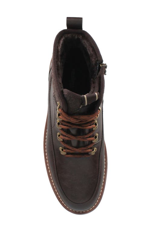Aquatherm By Santana Canada Teton Waterproof Faux Fur Lined Commuter Boot In Brown
