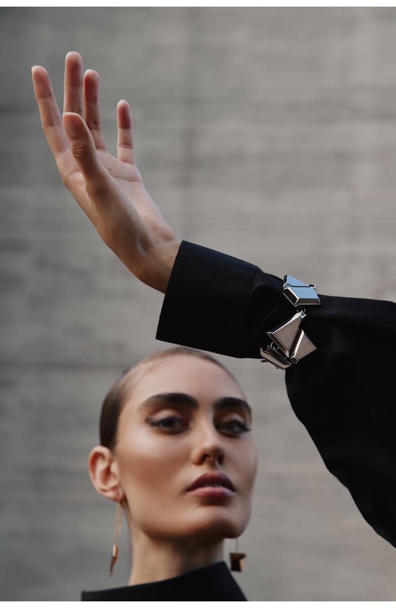 Nayibe Warchausky Jewelry Teresa Bracelet, Alternate, color, Silver