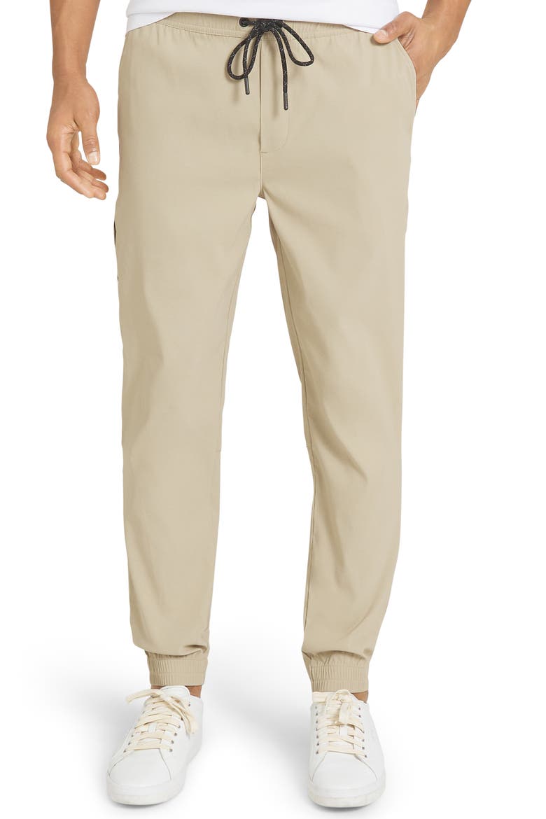 Essential Tech Joggers, Main, color, KHAKI