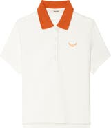 Zadig & Voltaire Mirta Crop Polo