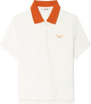 Zadig & Voltaire Mirta Crop Polo