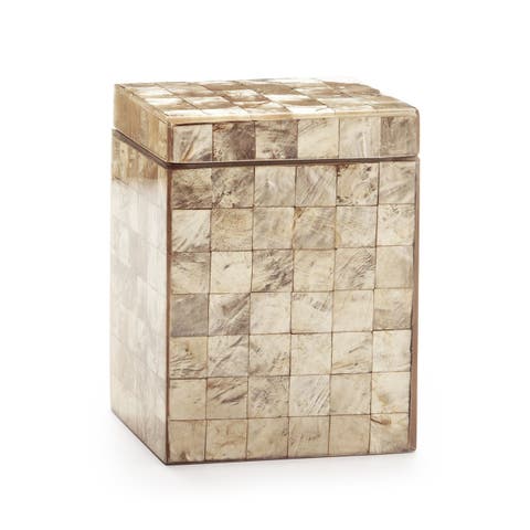 Capiz Champagne Canister