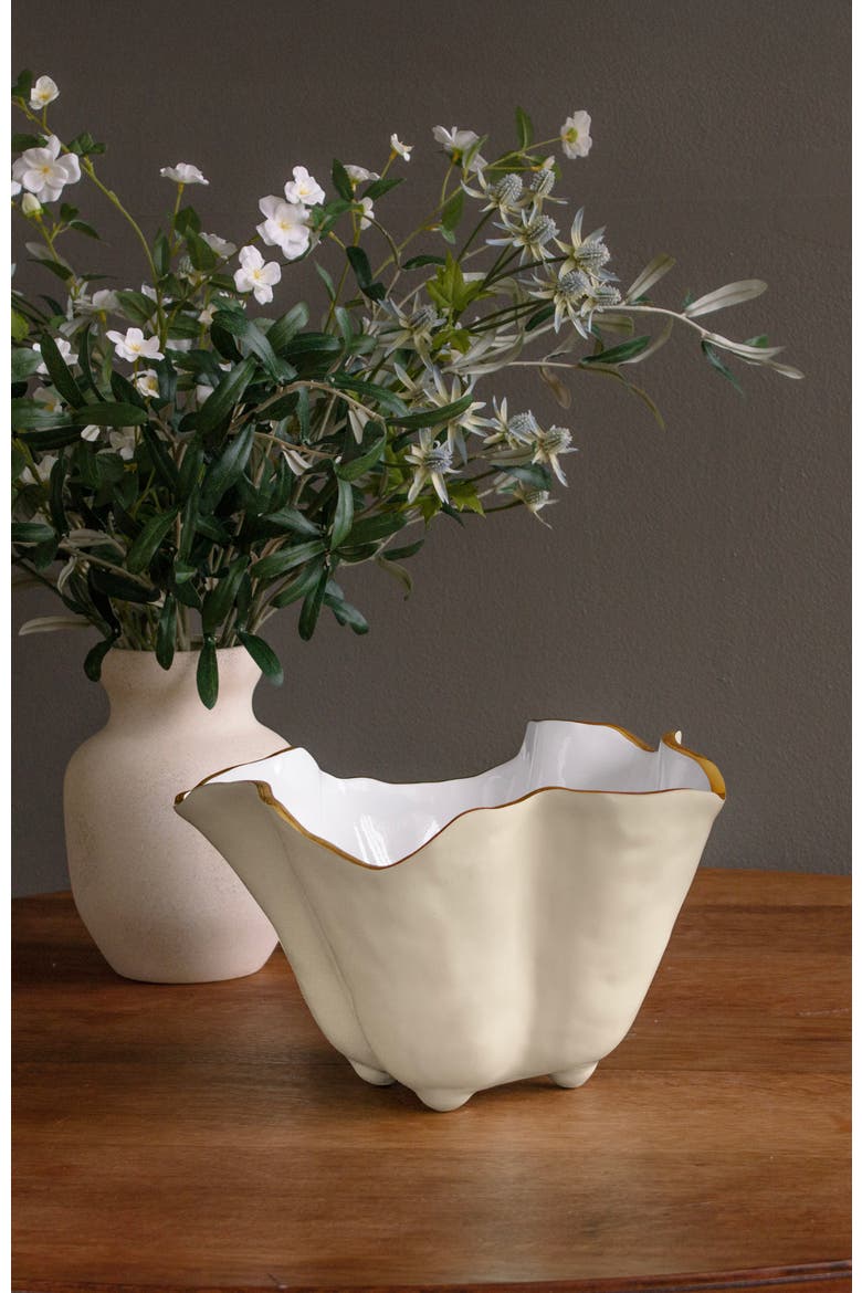 Encanto Onyx Ice Bucket, Alternate, color, Cream and White