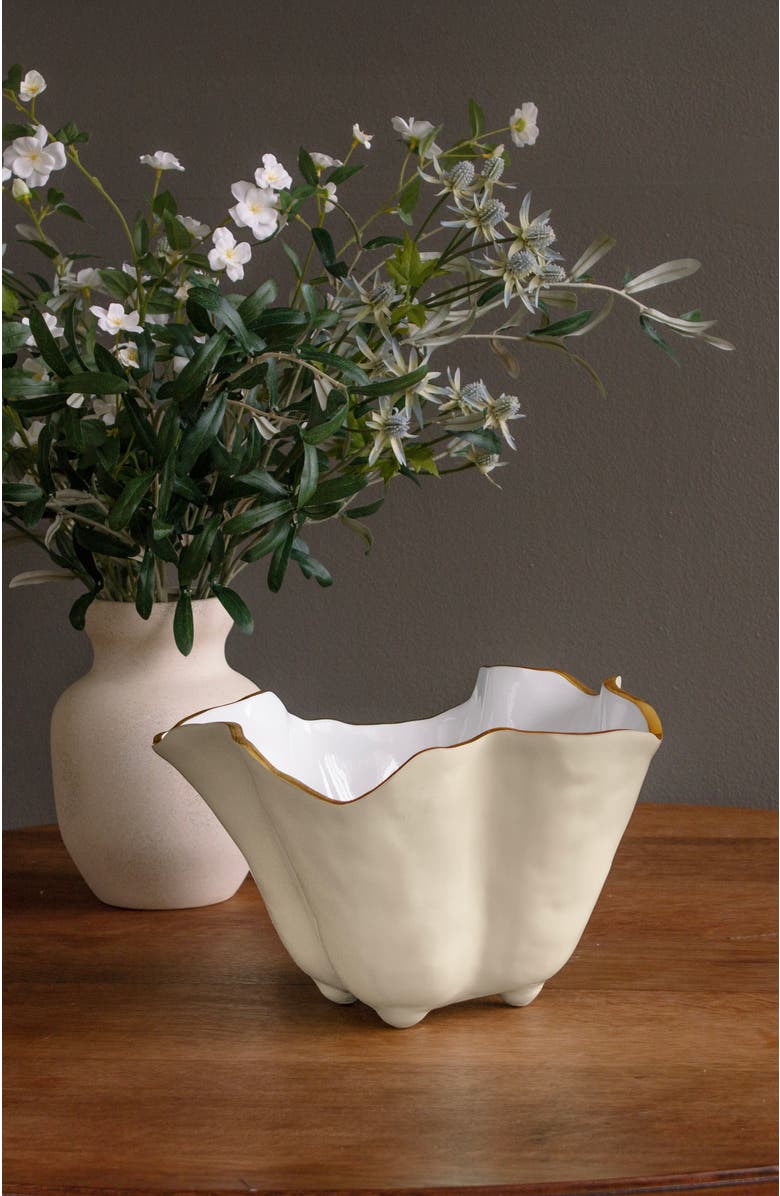 BEATRIZ BALL Collection ENCANTO Onyx Ice Bucket, Alternate, color, Cream And White