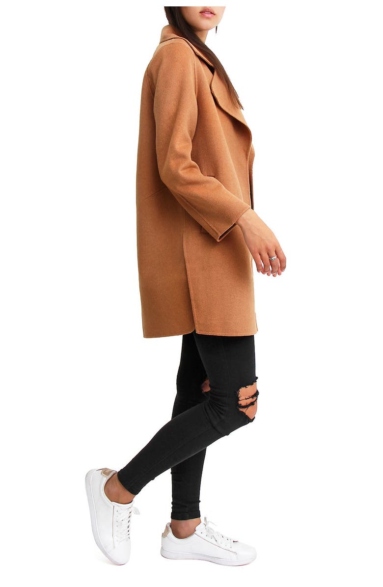 Belle & Bloom Ex Boyfriend Wool Coat, Alternate, color, Camel
