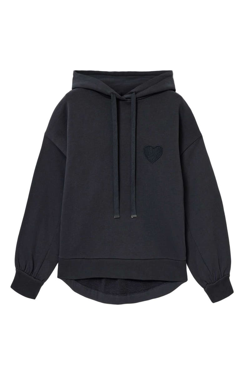 AllSaints Lover Eli Cotton Hoodie, Alternate, color, Graphite Blue