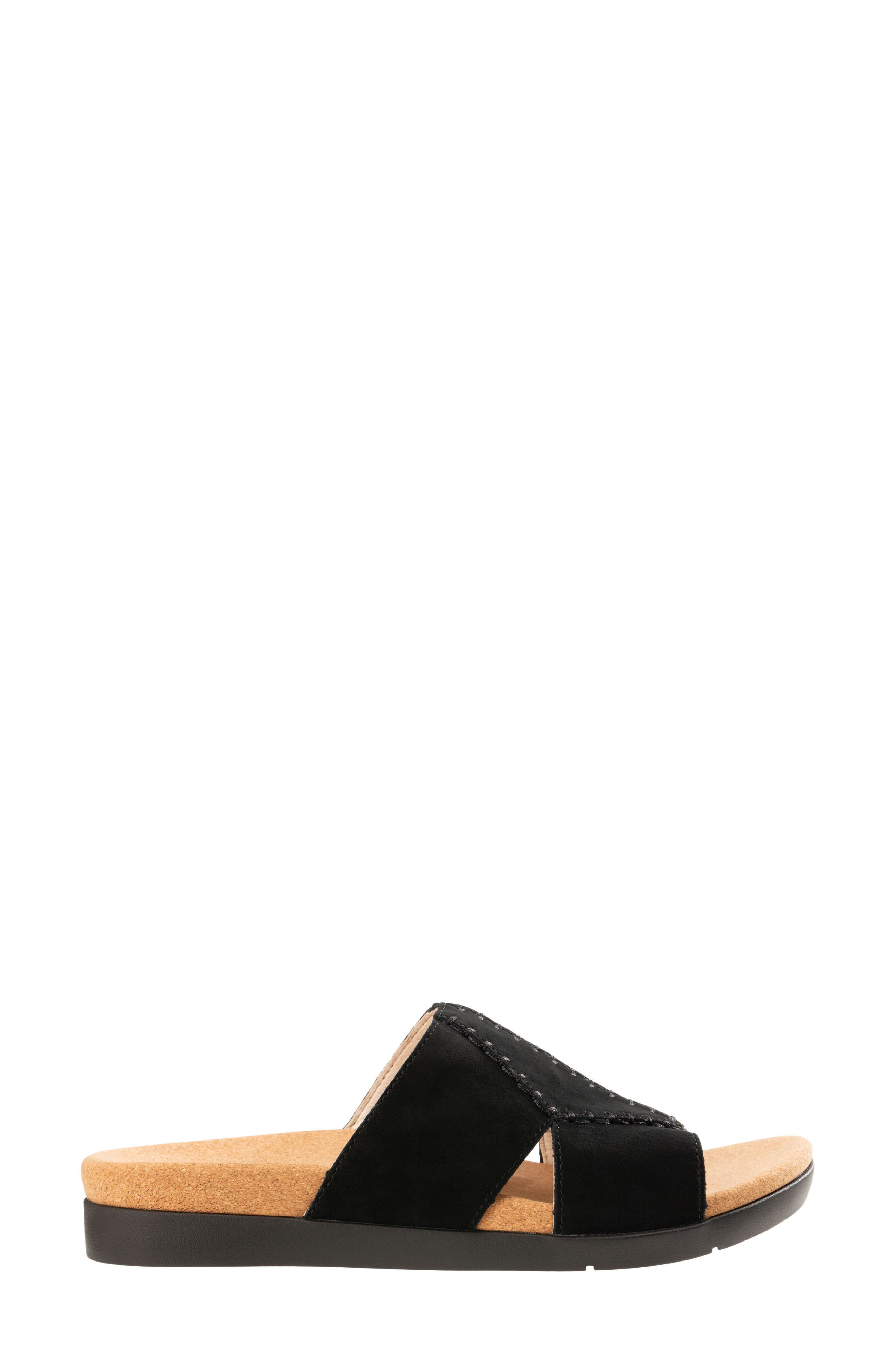 Dolce Slide Sandal, Alternate, color, BLACK