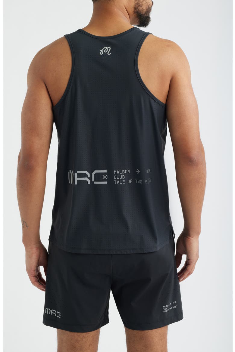 Run Club Mesh Tank, Alternate, color, JET BLACK