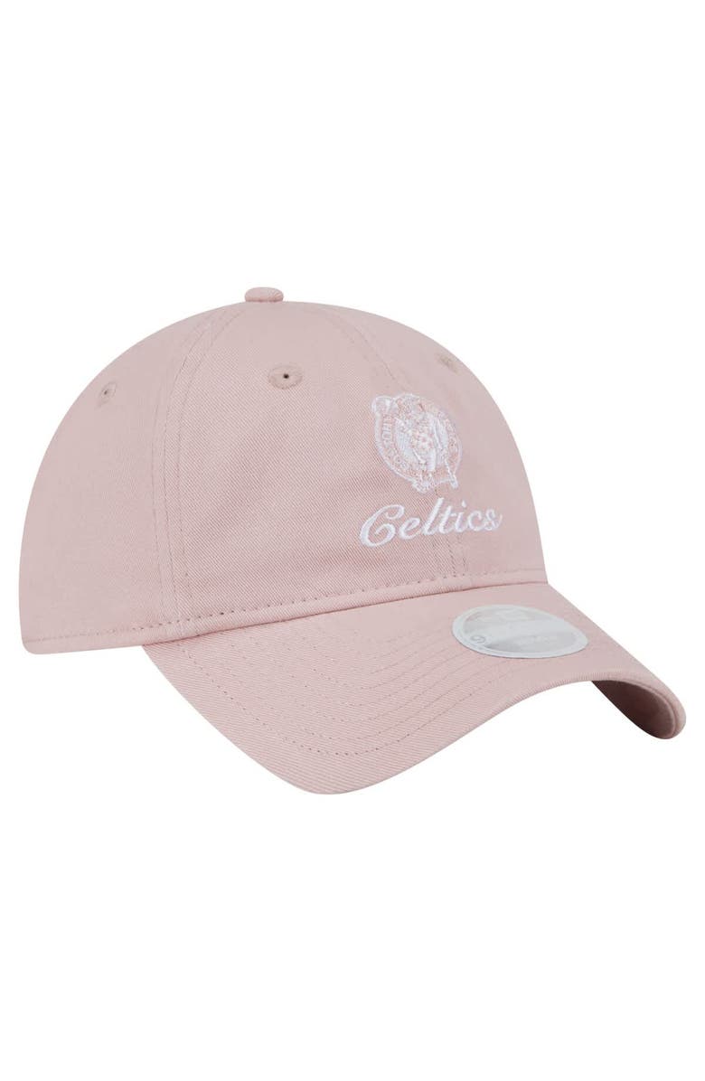 New Era Women's New Era  Pink Boston Celtics Gameday Preppy 9TWENTY Adjustable Hat, Alternate, color, Pink