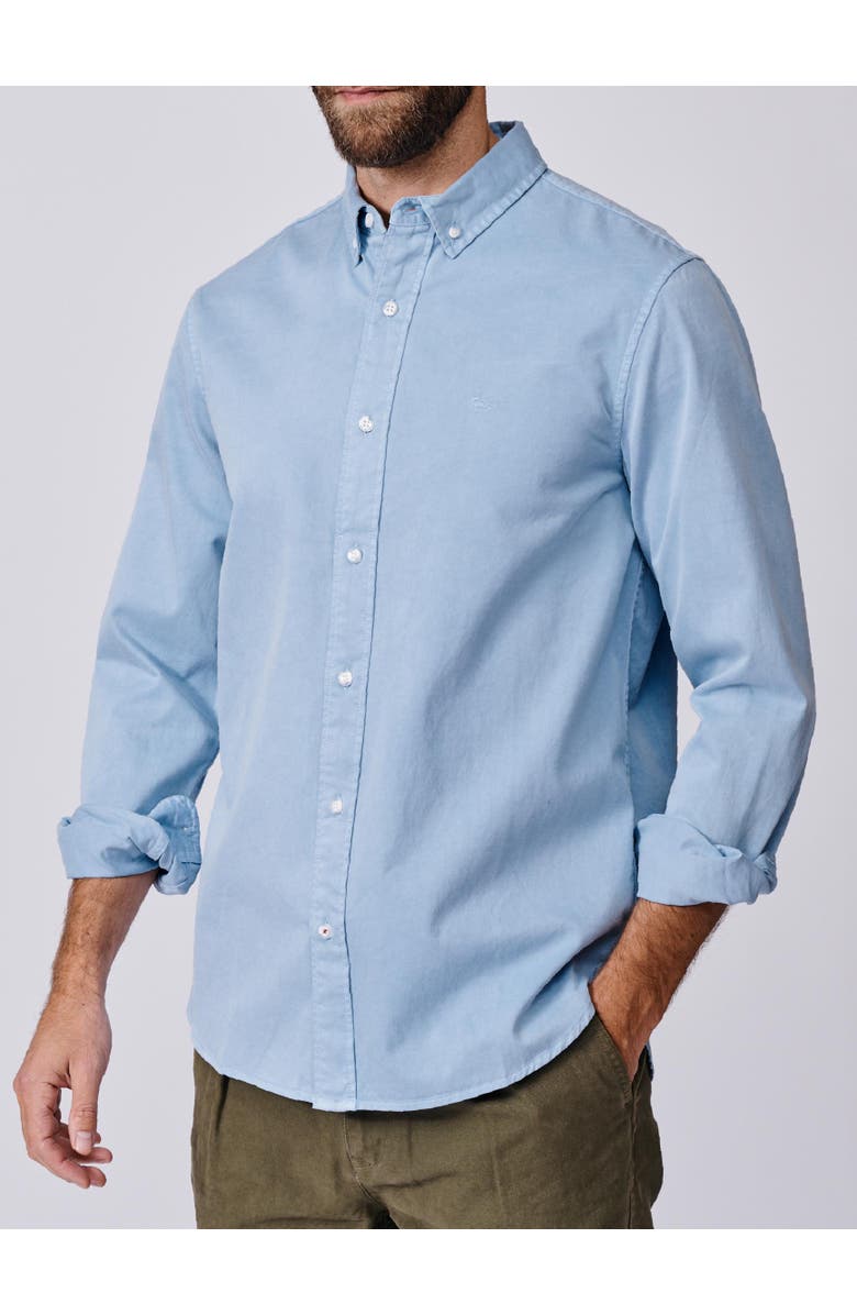 Aubin Hessle Long Sleeve Relaxed Fit Shirt, Alternate, color, Pale Blue