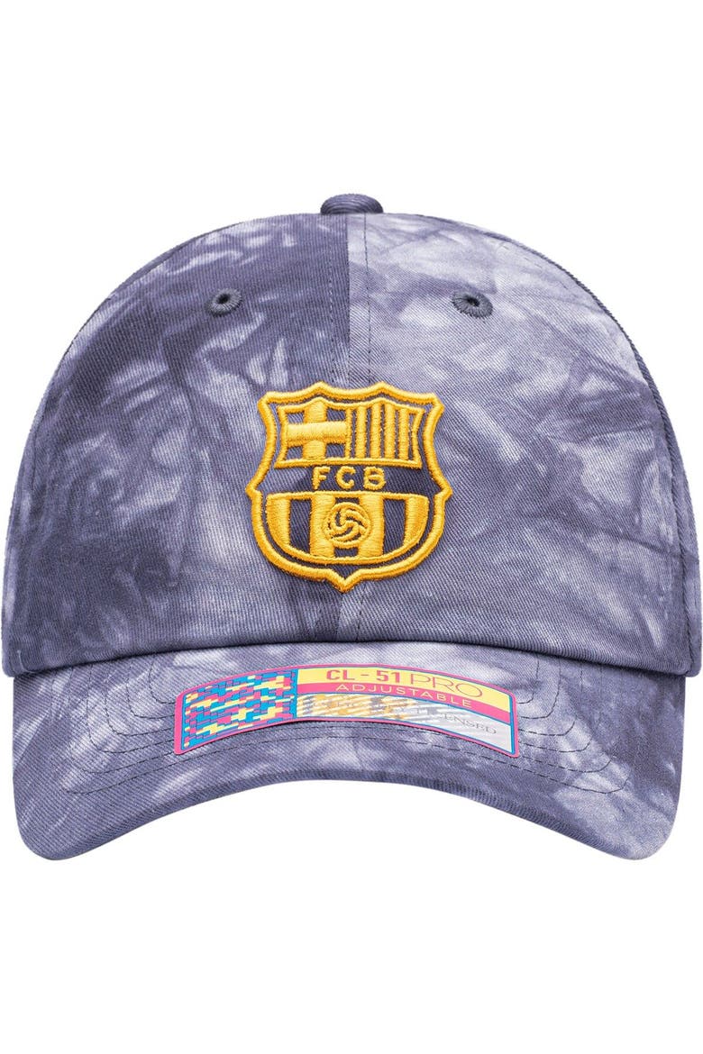 Men's Navy Barcelona Bloom Adjustable Hat, Alternate, color, Navy