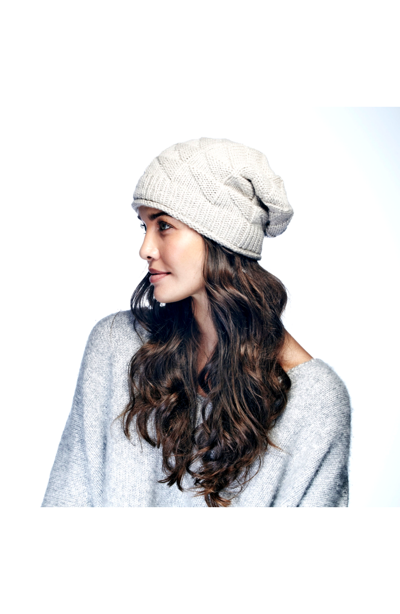 Nirvanna Designs Wave Slouch, Alternate, color, Black