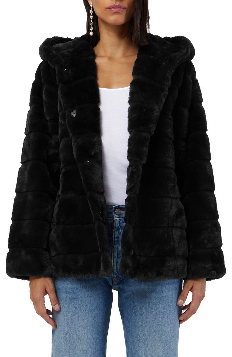 Apparis Goldie 5 Faux Fur Coat, Main, color,
