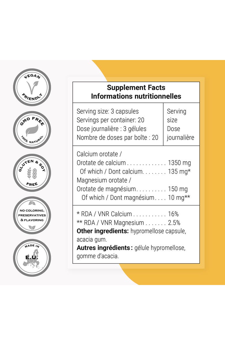 SuperSmart Calcium Orotate, Alternate, color, NO COLOR