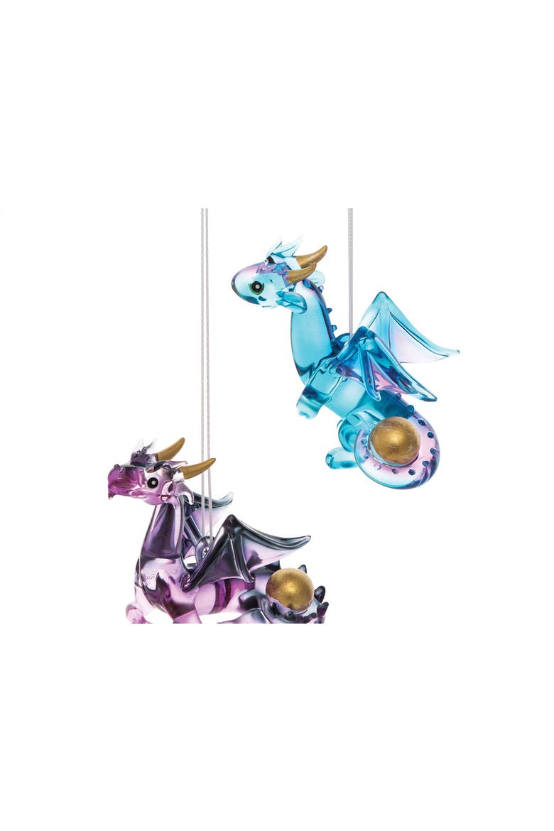 Baby Dragon Ornament A/3, Alternate, color, Gold