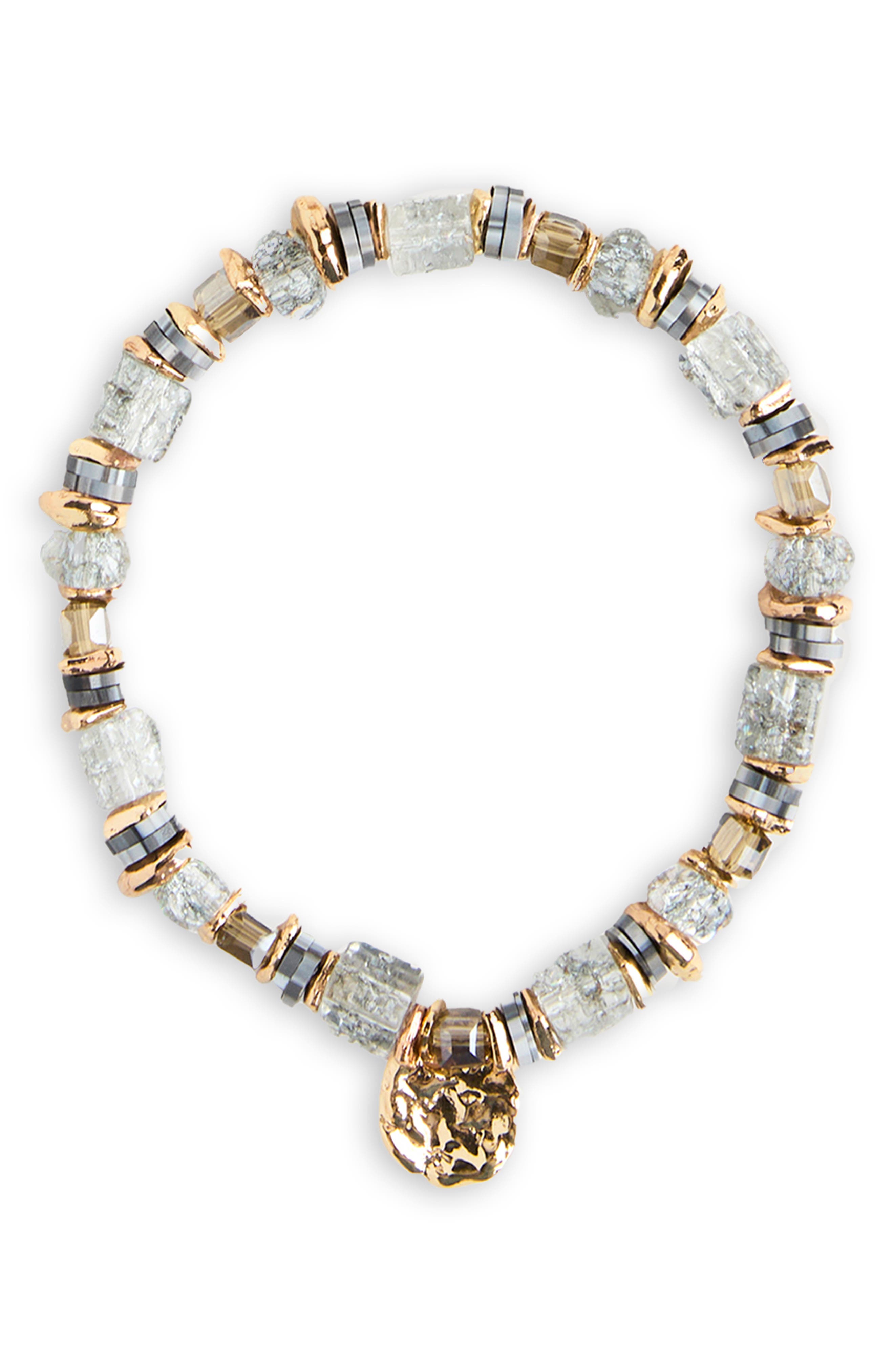 SAACHI Beaded Stretch Bracelet