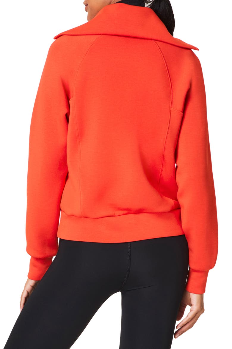 AirEssentials Half Zip Sweatshirt, Alternate, color, POPPY