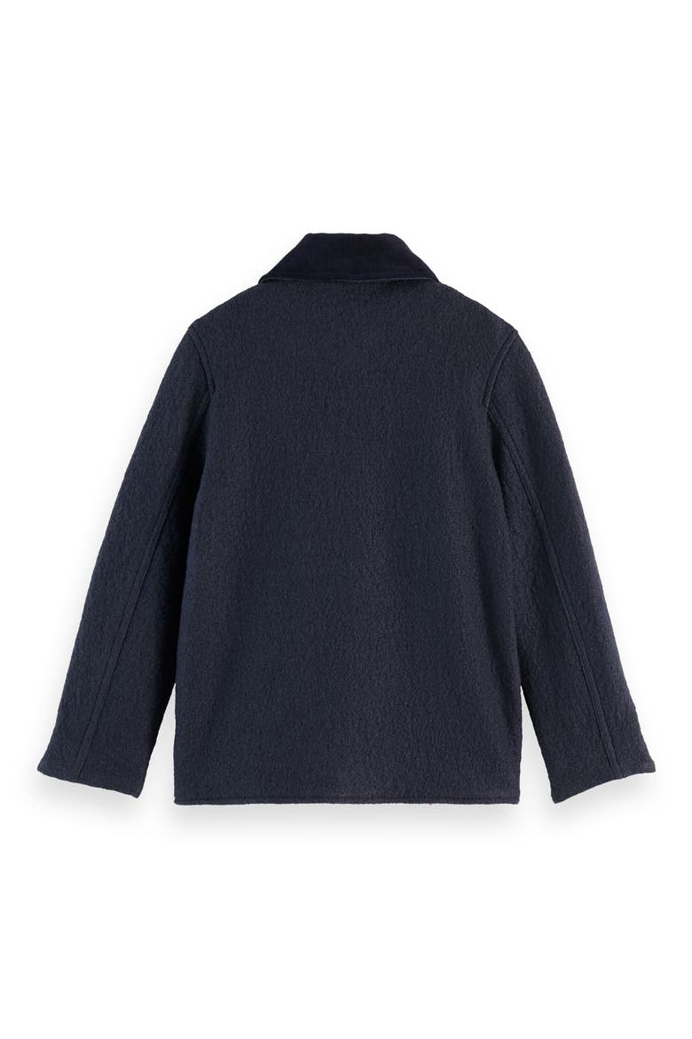 Kids' Wool Blend Coat, Alternate, color, SKY CAPTAIN