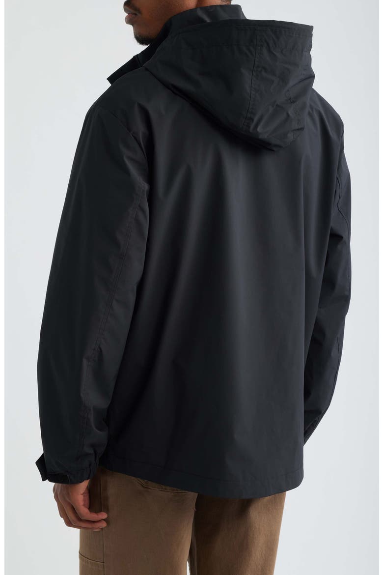 Hooded Utility Jacket, Alternate, color, JET BLACK