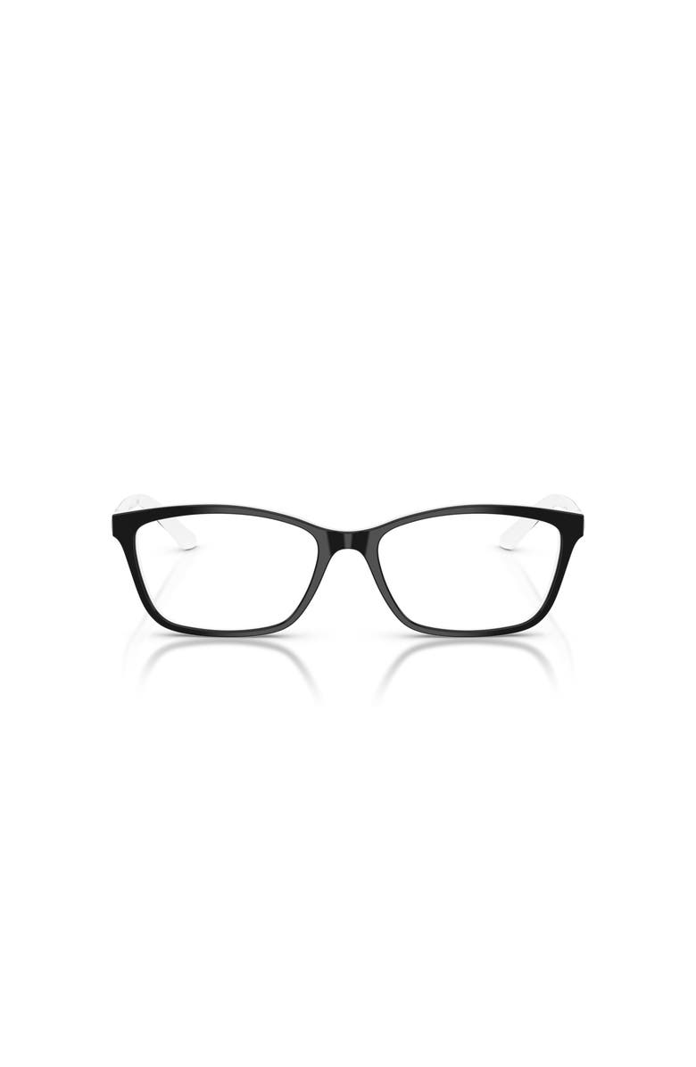 RALPH 52mm Cat Eye optical glasses, Alternate, color, Black