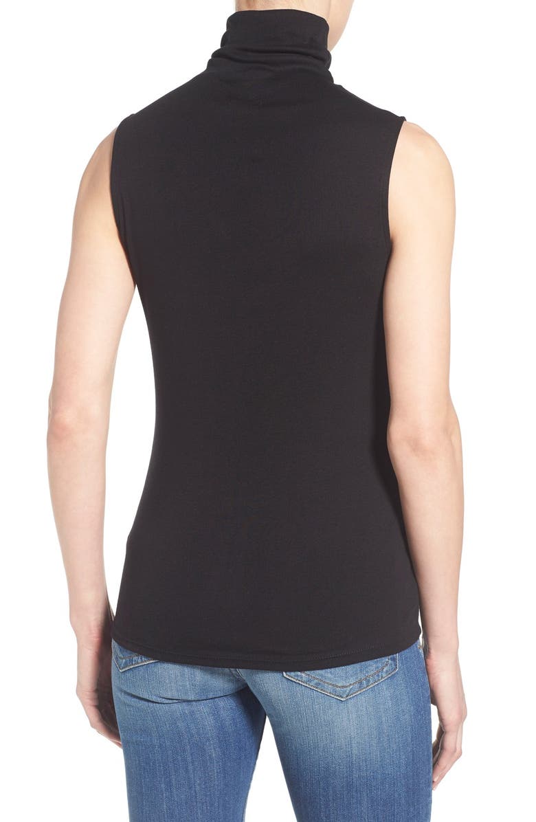 GIBSONLOOK Gibson Funnel Neck Sleeveless Top, Alternate, color, 