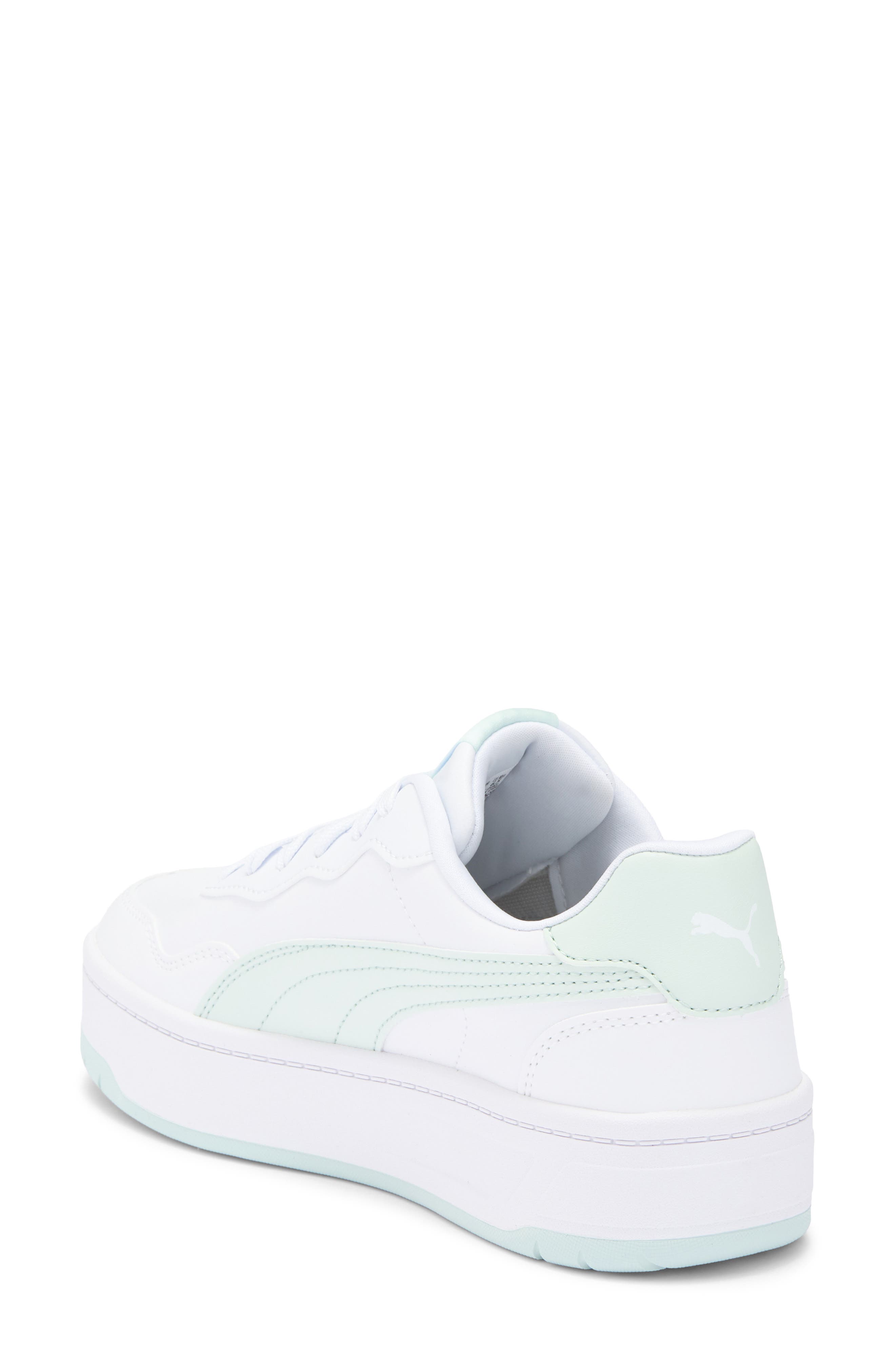 PUMA Court Lally Skye Sneaker, Alternate, color, Puma White/ Peaceful Blue