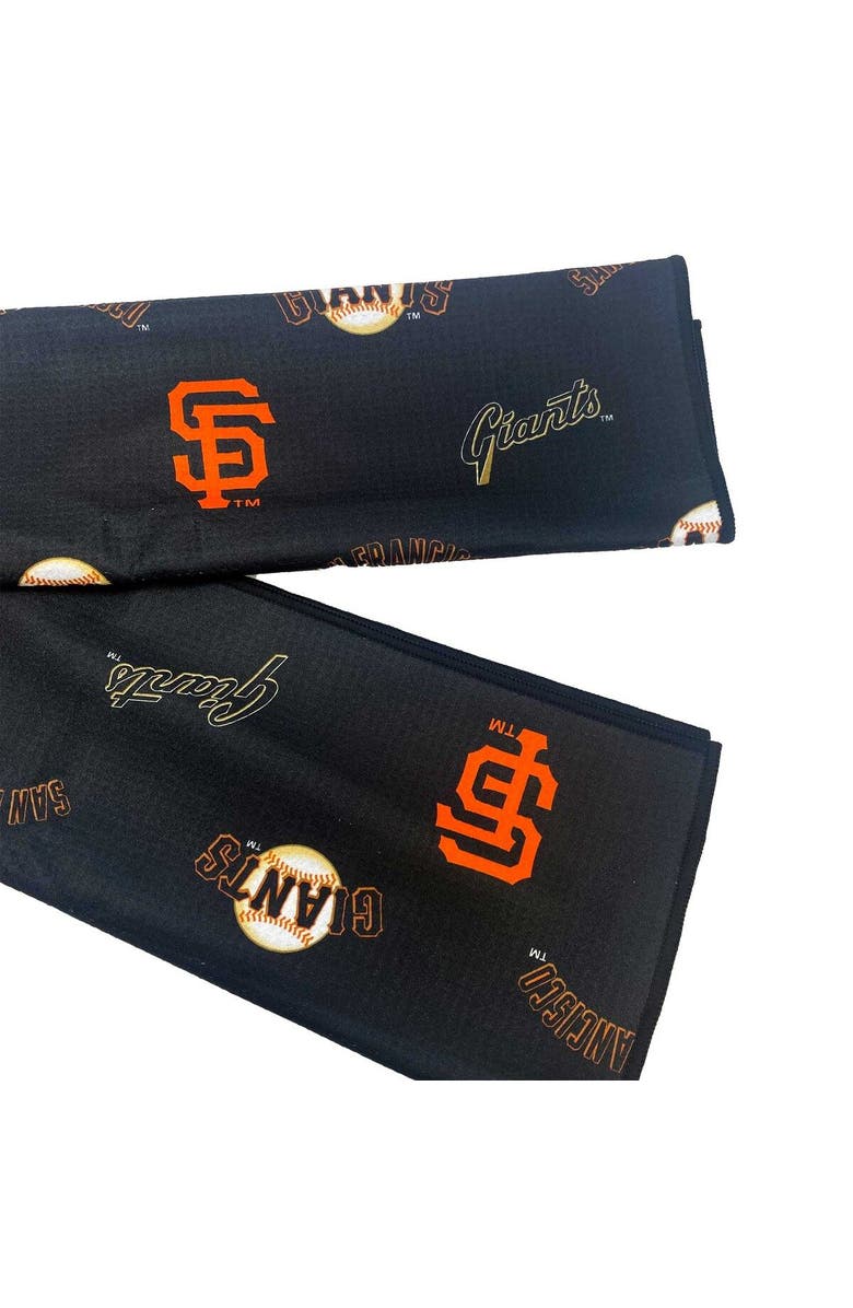 PRG AMERICAS San Francisco Giants Aqua-Lock Caddy Golf Towel, Alternate, color,