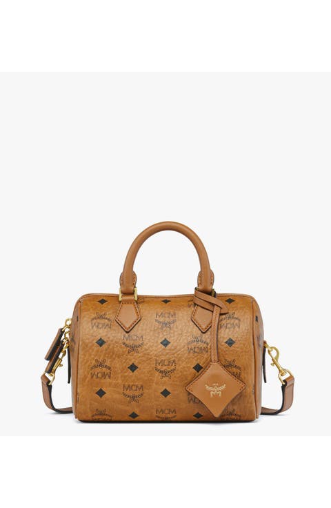 Small Ella Boston Bag in Visetos