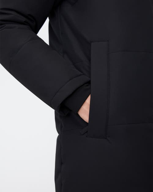Quartz Co. Madeline | Hooded Insulated Winter Jacket In Black