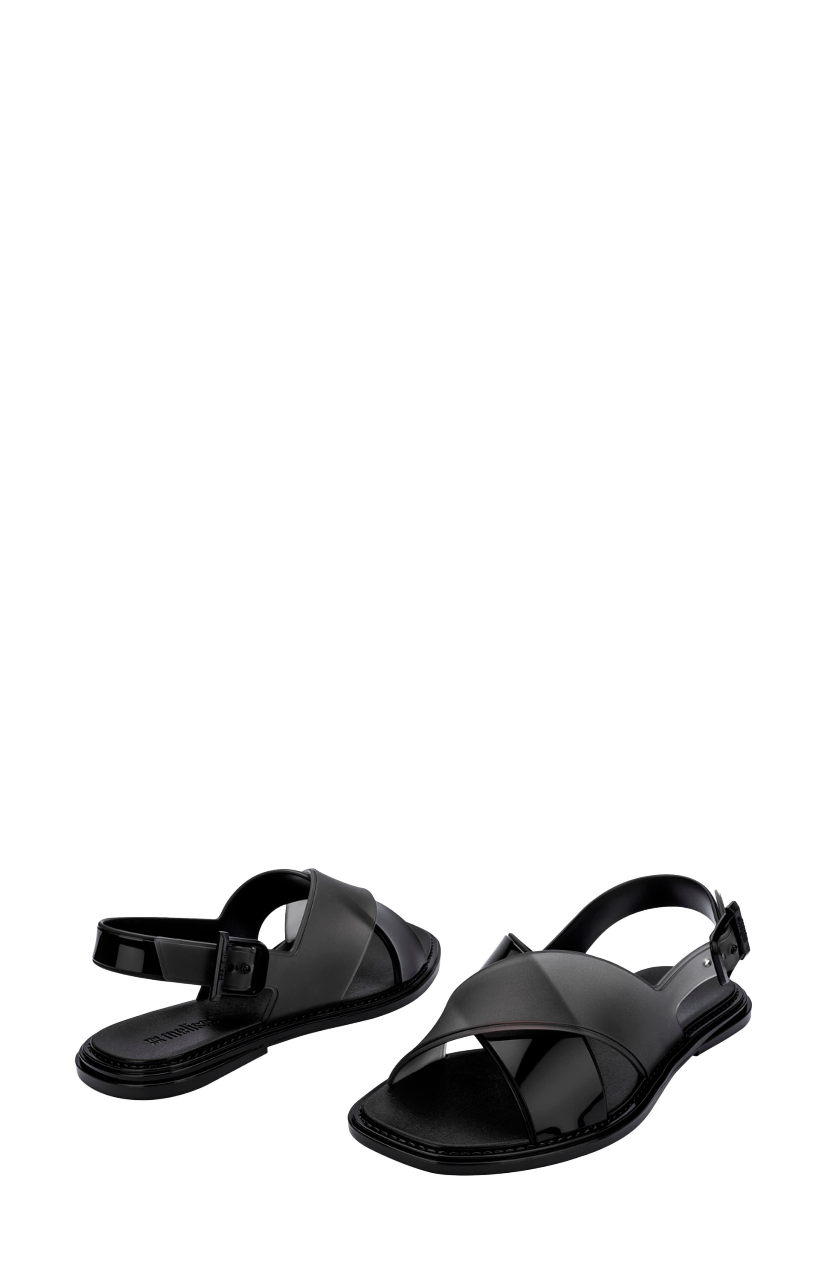 Melissa Cleo Slingback Sandal, Alternate, color, Black