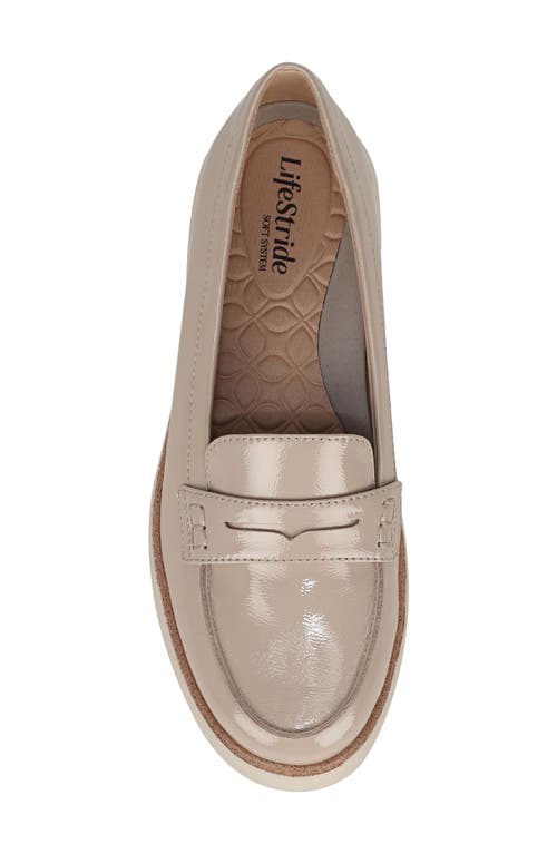 Lifestride Chelsea Platform Penny Loafer In Pink