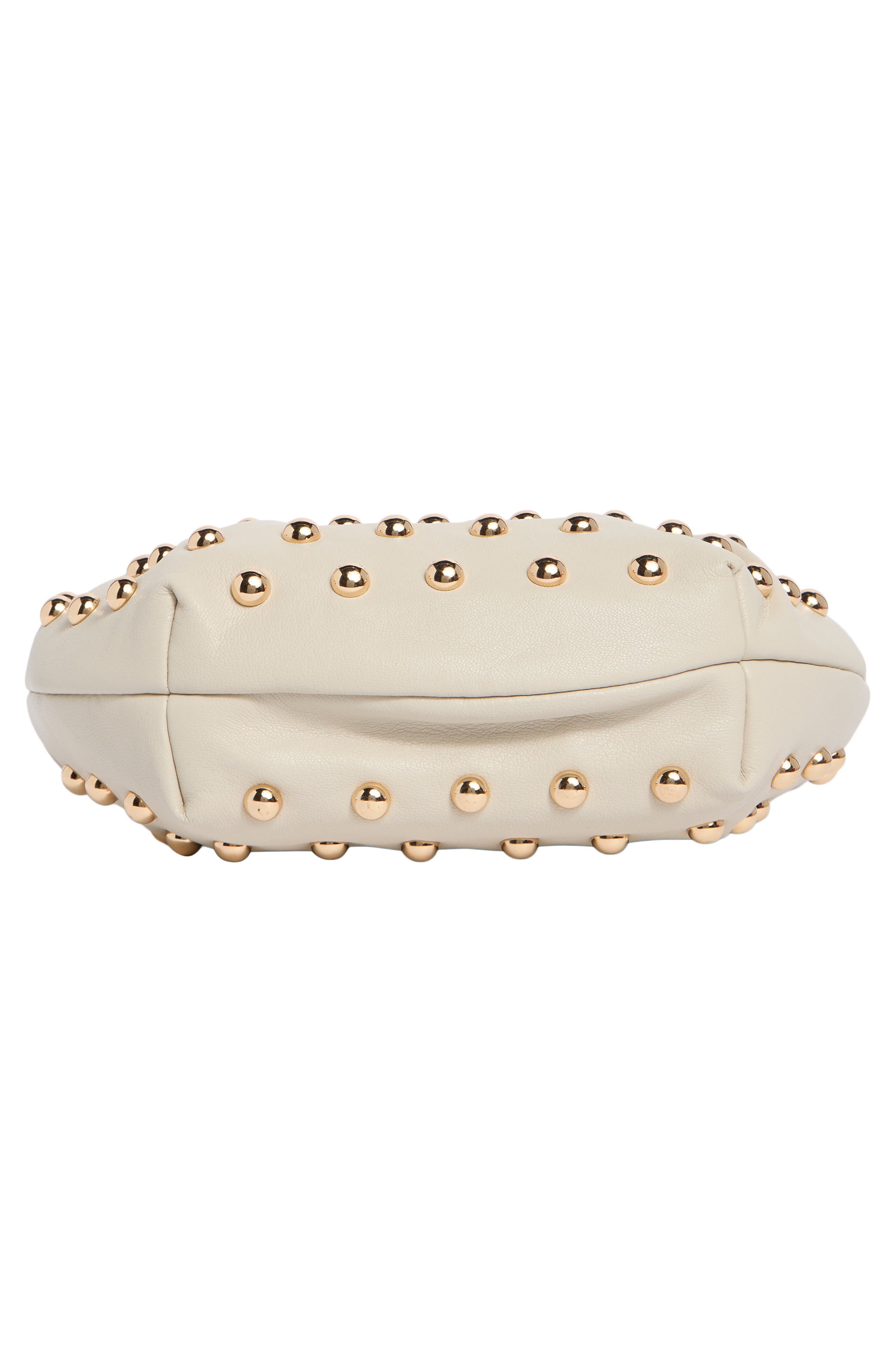 Dolce Vita Becca Stud Shoulder Bag, Alternate, color, Cream