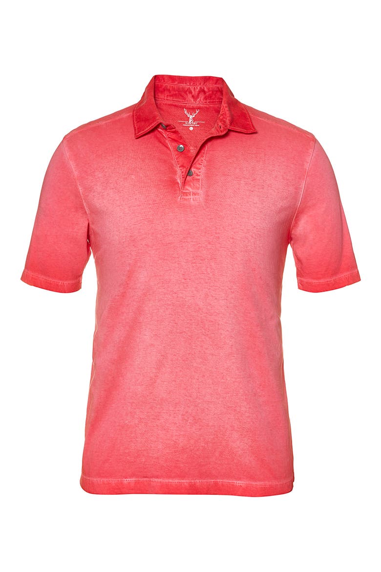 Spray Pima Cotton Polo, Main, color, RED