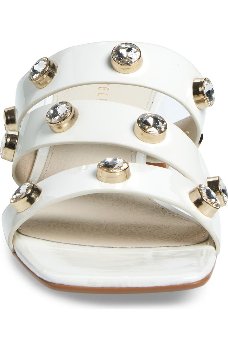 Cecelia New York Lindon Slide Sandal, Alternate, color, White